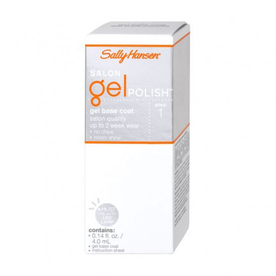 Base for the Sally Hansen Salon Gel Polish Gel Base Coat gel polish, 4 ml Base for the Sally Hansen Salon Gel Polish Gel Base Coat gel polish, 4 ml
