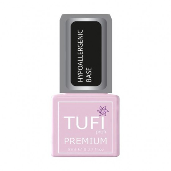 Base for the flavourless Tufi Profi Premium Hypoallergenic Base gel polish, 8 ml Base for the flavourless Tufi Profi Premium Hypoallergenic Base gel polish, 8 ml