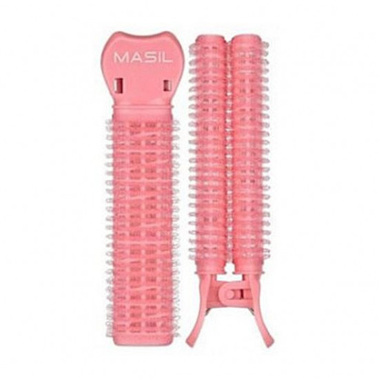 Hair curlers with a clip for hair of Masil Peach Girl Hair Roller Pins, 2 pieces Hair curlers with a clip for hair of Masil Peach Girl Hair Roller Pins, 2 pieces