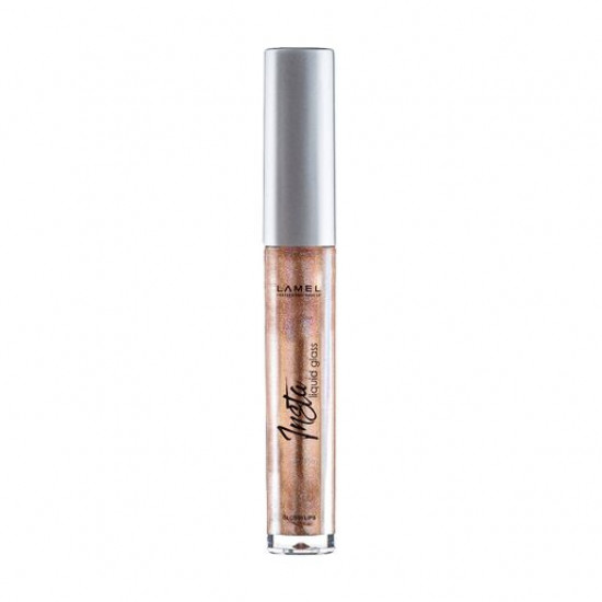 Блиск для губ Lamel Professional Insta Liquid Glass 406 Cotton Candy, 3 мл Блиск для губ Lamel Professional Insta Liquid Glass 406 Cotton Candy, 3 мл
