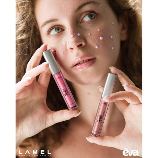 Блиск для губ Lamel Professional Insta Liquid Glass 406 Cotton Candy, 3 мл Блиск для губ Lamel Professional Insta Liquid Glass 406 Cotton Candy, 3 мл