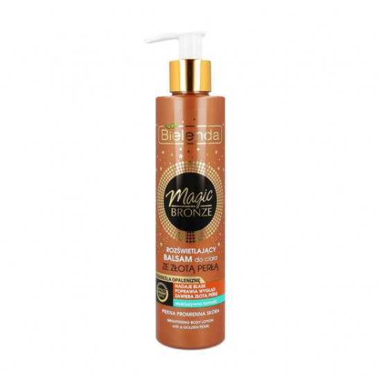 Brilliant balm for a body of Bielenda Magic Bronze with a gold pearl, 250 ml Brilliant balm for a body of Bielenda Magic Bronze with a gold pearl, 250 ml