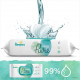 Дитячі вологі серветки Pampers Aqua Pure, 48 шт Дитячі вологі серветки Pampers Aqua Pure, 48 шт