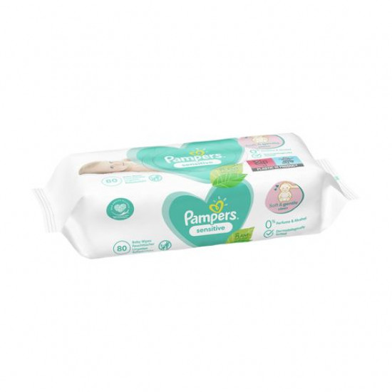 Детские влажные салфетки Pampers Sensitive, 80 шт
Детские влажные салфетки Pampers Sensitive, 80 шт