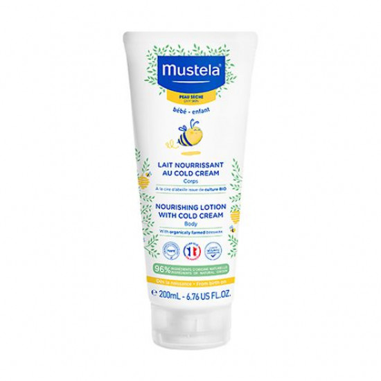 Детский питательный кольд-крем для тела Mustela Bebe Nutri Protective Cold Cream, 200 мл
Детский питательный кольд-крем для тела Mustela Bebe Nutri Protective Cold Cream, 200 мл
