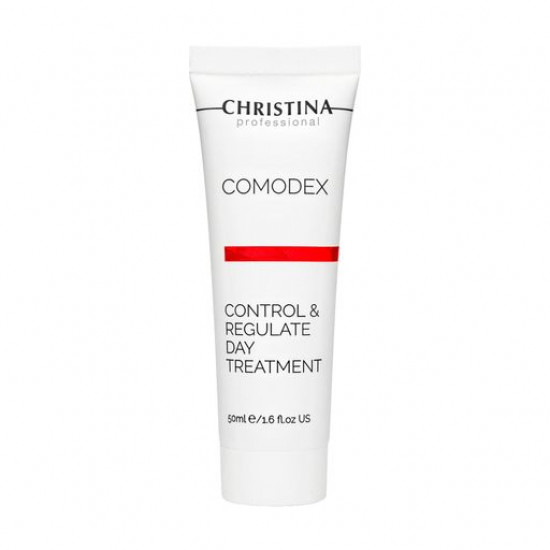 Денна регулююча сироватка-контроль для обличчя Christina Comodex Control&Regulate Day Treatment, 50 мл Денна регулююча сироватка-контроль для обличчя Christina Comodex Control&Regulate Day Treatment, 50 мл