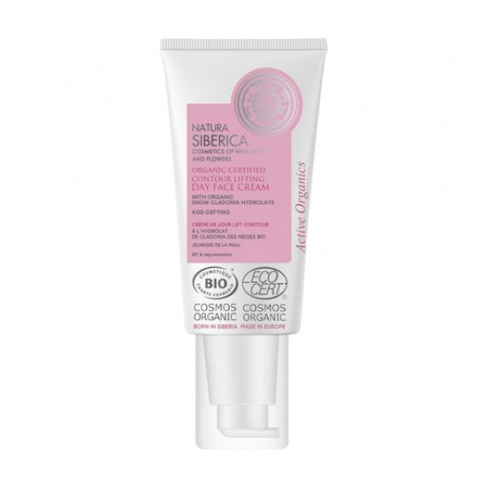 Денний омолоджуючий крем для обличчя Natura Siberica Organic Certified Contour Lifting Day Face Cream для підтяжки контуру, 50 мл Денний омолоджуючий крем для обличчя Natura Siberica Organic Certified Contour Lifting Day Face Cream для підтяжки контуру, 50 мл