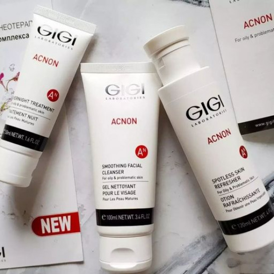 House set for the person Gigi Acnon Treatment Set (gel for washing, 100 ml + tonic, 120 ml + night cream, 50 ml) House set for the person Gigi Acnon Treatment Set (gel for washing, 100 ml + tonic, 120 ml + night cream, 50 ml)