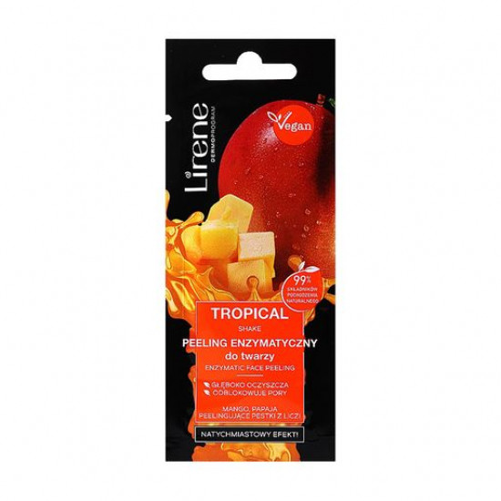 Энзимный пилинг для лица Lirene Tropical Shake Enzymate Face Peeling для всех типов кожи, 7 мл
Энзимный пилинг для лица Lirene Tropical Shake Enzymate Face Peeling для всех типов кожи, 7 мл