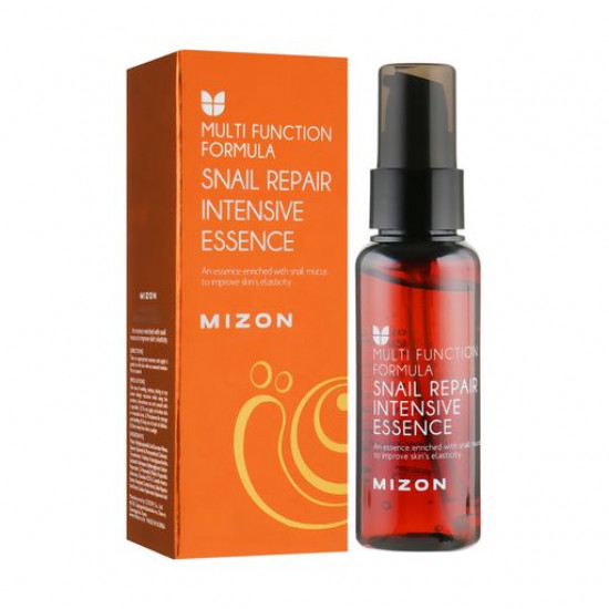 Есенція для обличчя Mizon Snail Repair Intensive Essence відновлююча, з муцином равлики, 50 мл Есенція для обличчя Mizon Snail Repair Intensive Essence відновлююча, з муцином равлики, 50 мл
