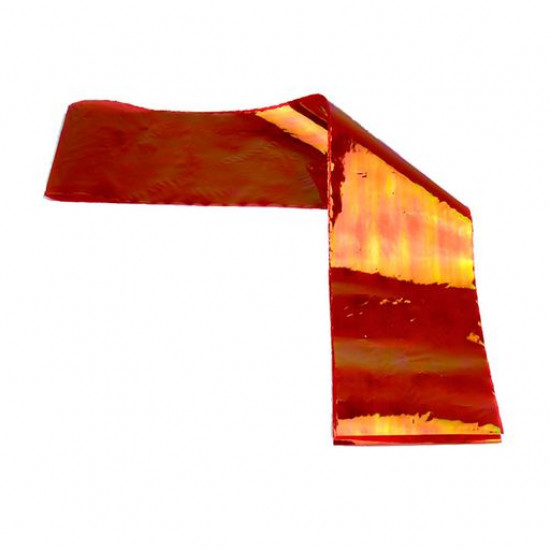 Foil beaten Red glass Tufi Profi (7), 100 cm Foil beaten Red glass Tufi Profi (7), 100 cm