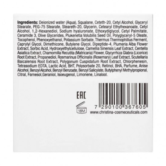 Гармонизирующий ночной крем для лица Christina Unstress Harmonizing Night Cream, 50 мл
Гармонизирующий ночной крем для лица Christina Unstress Harmonizing Night Cream, 50 мл