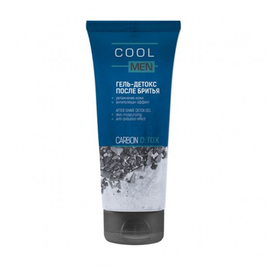 Gel detox after shaving of Cool Men Detox Carbon of men's, 200 ml Gel detox after shaving of Cool Men Detox Carbon of men's, 200 ml
