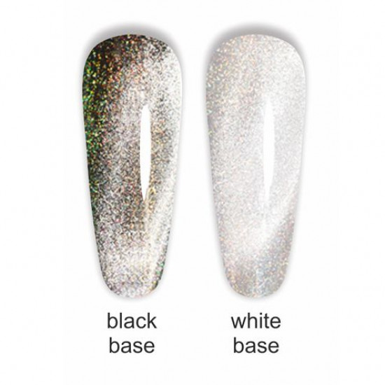 Canni Crystal Stone gel polish 901 silver / green, 7.3 ml Canni Crystal Stone gel polish 901 silver / green, 7.3 ml