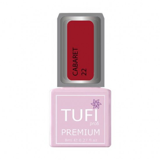 Гель-лак для нігтів Tufi Profi Premium Cabaret 22 Віва, 8 мл Гель-лак для нігтів Tufi Profi Premium Cabaret 22 Віва, 8 мл
