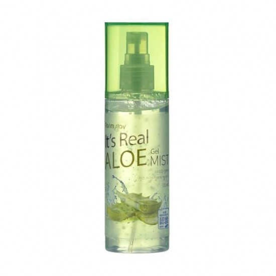 Гель-міст для обличчя FarmStay It's Real Aloe Gel Mist з екстрактом алое, 120 мл Гель-міст для обличчя FarmStay It's Real Aloe Gel Mist з екстрактом алое, 120 мл