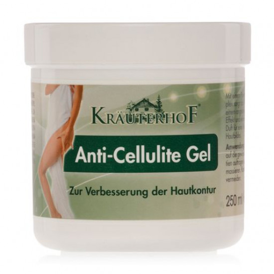 Гель Krauterhof Anti Cellulite антицелюлітний з зігрівальним ефектом, 250мл Гель Krauterhof Anti Cellulite антицелюлітний з зігрівальним ефектом, 250мл