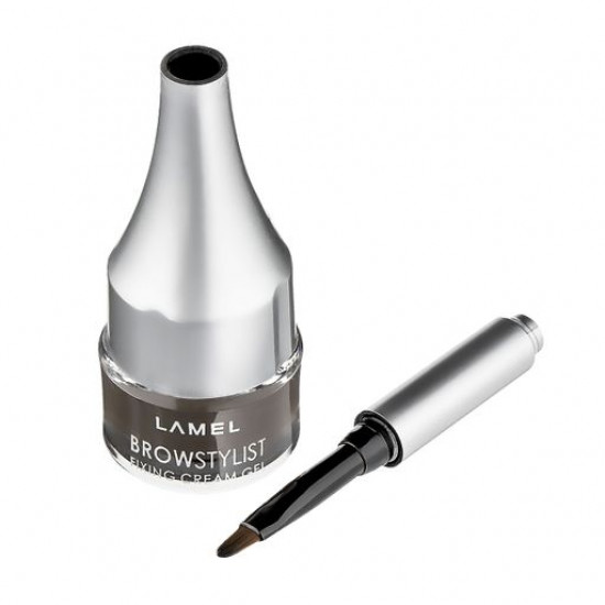 Гель для брів Lamel Professional Browstylist Fixing Cream Gel 402 Брюнет, 6 мл Гель для брів Lamel Professional Browstylist Fixing Cream Gel 402 Брюнет, 6 мл