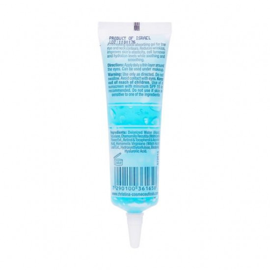 Гель для шкіри навколо очей та шиї Christina Lumiere Eye & Neck Bio Gel + HA з гіалуроновою кислотою, 30 мл Гель для шкіри навколо очей та шиї Christina Lumiere Eye & Neck Bio Gel + HA з гіалуроновою кислотою, 30 мл