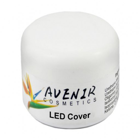 Gel for nail extension of Avenir Cosmetics LED Cover, 30 ml Gel for nail extension of Avenir Cosmetics LED Cover, 30 ml