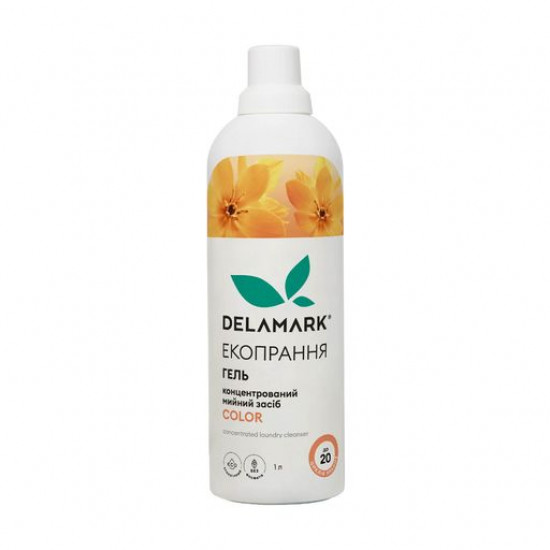 Delamark Royal Powder Color washing gel of 20 washings, 1 l Delamark Royal Powder Color washing gel of 20 washings, 1 l