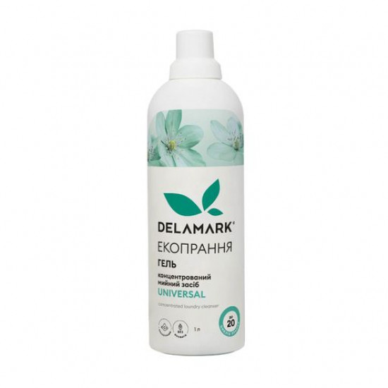 Washing gel of Delamark of Universal of 20 washings, 1 l Washing gel of Delamark of Universal of 20 washings, 1 l