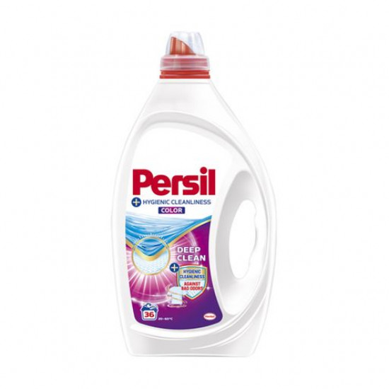 Гель для прання Persil Color Deep Clean Нейтралізація запаху, 36 прань, 1.8 л Гель для прання Persil Color Deep Clean Нейтралізація запаху, 36 прань, 1.8 л