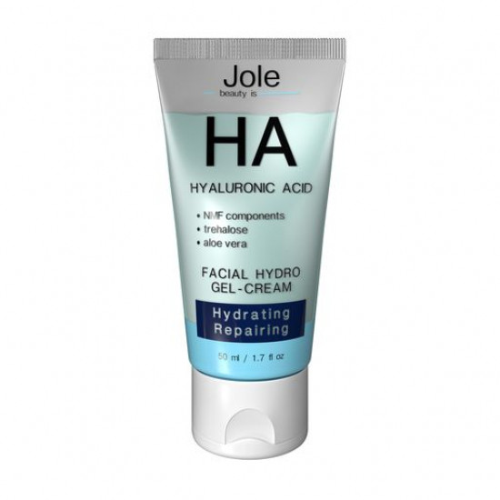 Гіалуроновий гель-крем для вмивання Jole Facial Hydro Gel-Cream, 50 мл Гіалуроновий гель-крем для вмивання Jole Facial Hydro Gel-Cream, 50 мл