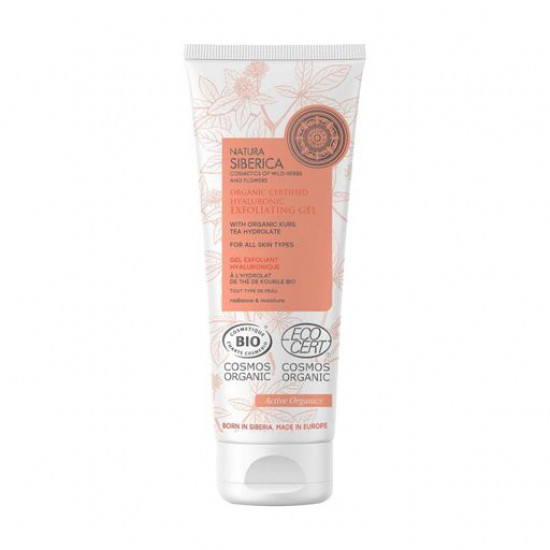 The Gialuronovy peeling Natura Siberica Organic Certified Hyaluronic Exfoliating Gel face gel, 75 ml The Gialuronovy peeling Natura Siberica Organic Certified Hyaluronic Exfoliating Gel face gel, 75 ml