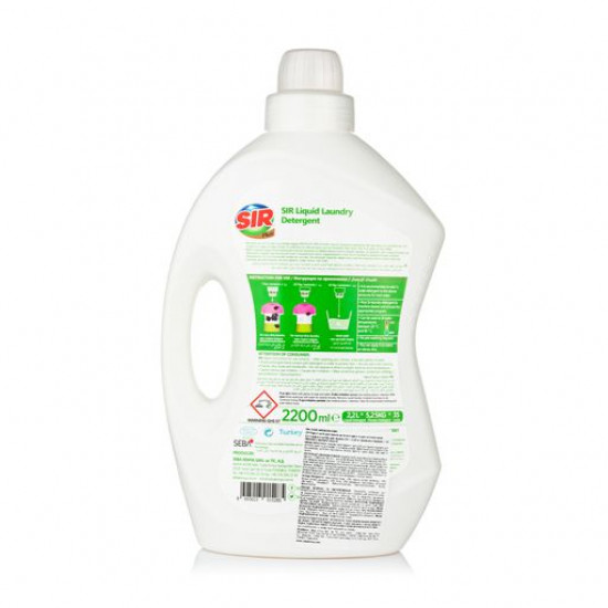 Liquid washing means of Sir for a kidswear, 35 washings, 2.2 l Liquid washing means of Sir for a kidswear, 35 washings, 2.2 l