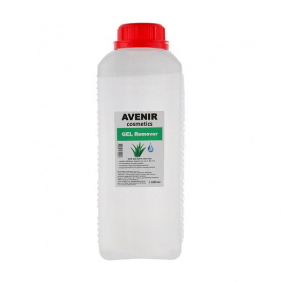 Liquid for removal of the Avenir Cosmetics Gel Remover gel polish of Aloe, 1 l Liquid for removal of the Avenir Cosmetics Gel Remover gel polish of Aloe, 1 l