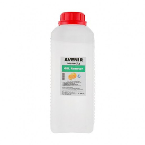 Жидкость для снятия гель-лака Avenir Cosmetics Gel Remover Апельсин, 1 л
Жидкость для снятия гель-лака Avenir Cosmetics Gel Remover Апельсин, 1 л
