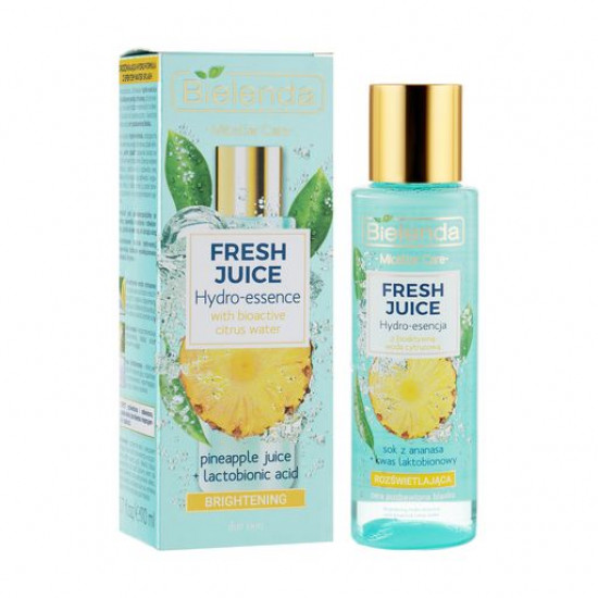 Гидроэссенция для ухода за лицом Bielenda Fresh juice осветляющая, ананас, 110 мл
Гидроэссенция для ухода за лицом Bielenda Fresh juice осветляющая, ананас, 110 мл
