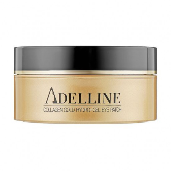 Гідрогелеві патчі для шкіри навколо очей Adelline Collagen Gold Hydrogel Eye Patch, 60 шт Гідрогелеві патчі для шкіри навколо очей Adelline Collagen Gold Hydrogel Eye Patch, 60 шт