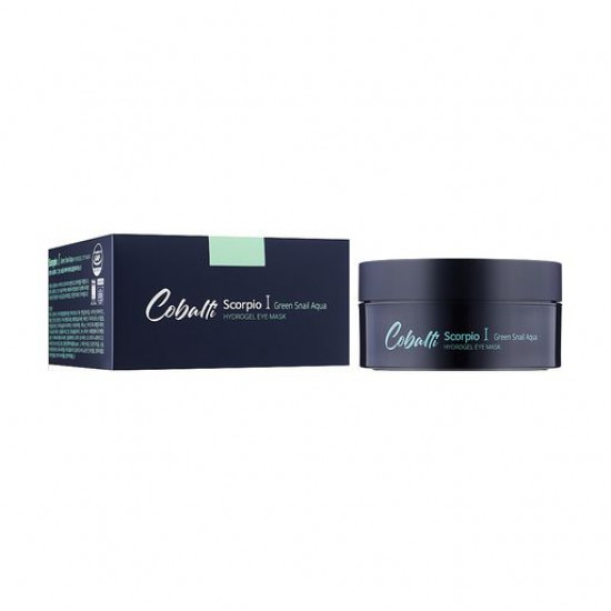 Гидрогелевые патчи для кожи вокруг глаз Cobalti Green Snail Aqua Hydrogel Eye Mask с муцином улитки и морскими водорослями, 60 шт
Гидрогелевые патчи для кожи вокруг глаз Cobalti Green Snail Aqua Hydrogel Eye Mask с муцином улитки и морскими водорослями, 60 шт