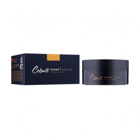 Гидрогелевые патчи для кожи вокруг глаз Cobalti Scorpio Rose Gold Hydrogel Eye Mask с экстрактом розы и золотом, 60 шт
Гидрогелевые патчи для кожи вокруг глаз Cobalti Scorpio Rose Gold Hydrogel Eye Mask с экстрактом розы и золотом, 60 шт