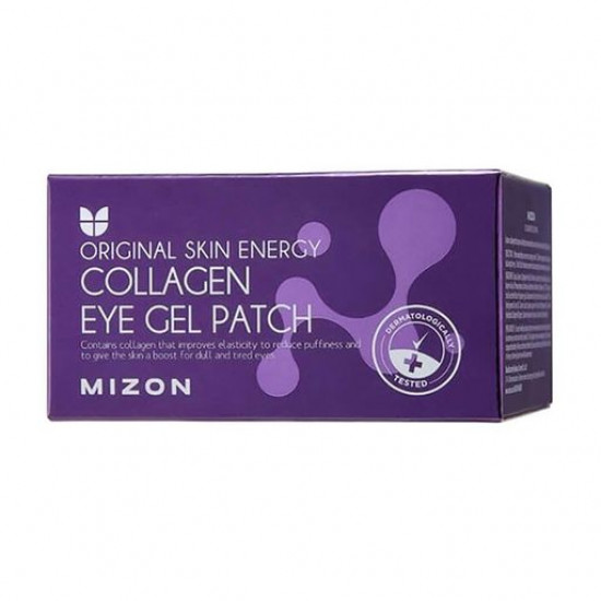 Гідрогелеві патчі для шкіри навколо очей Mizon Original Skin Energy Collagen Eye Gel Patch з колагеном, 60 шт Гідрогелеві патчі для шкіри навколо очей Mizon Original Skin Energy Collagen Eye Gel Patch з колагеном, 60 шт