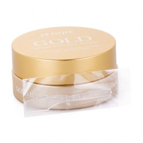 Гідрогелеві патчі для шкіри навколо очей Petitfee & Koelf Gold Hydrogel Eye Patch із золотим комплексом +5, 60 шт Гідрогелеві патчі для шкіри навколо очей Petitfee & Koelf Gold Hydrogel Eye Patch із золотим комплексом +5, 60 шт