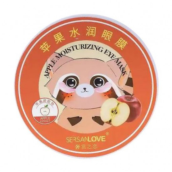 Гидрогелевые патчи для кожи вокруг глаз Sersanlove Apple Moisturizing Eye Mask с экстрактом яблока, 60 шт
Гидрогелевые патчи для кожи вокруг глаз Sersanlove Apple Moisturizing Eye Mask с экстрактом яблока, 60 шт