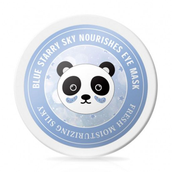 Гідрогелеві патчі для шкіри навколо очей Sersanlove Blue Starry Sky Nourishes Eye Mask з екстрактом лотоса і колагеном, 60 шт Гідрогелеві патчі для шкіри навколо очей Sersanlove Blue Starry Sky Nourishes Eye Mask з екстрактом лотоса і колагеном, 60 шт