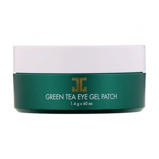 Гідрогелеві патчі із зеленим чаєм JayJun Green Tea Eye Gel Patch, 60 шт Гідрогелеві патчі із зеленим чаєм JayJun Green Tea Eye Gel Patch, 60 шт