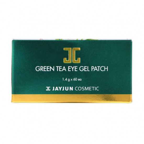 Гідрогелеві патчі із зеленим чаєм JayJun Green Tea Eye Gel Patch, 60 шт Гідрогелеві патчі із зеленим чаєм JayJun Green Tea Eye Gel Patch, 60 шт