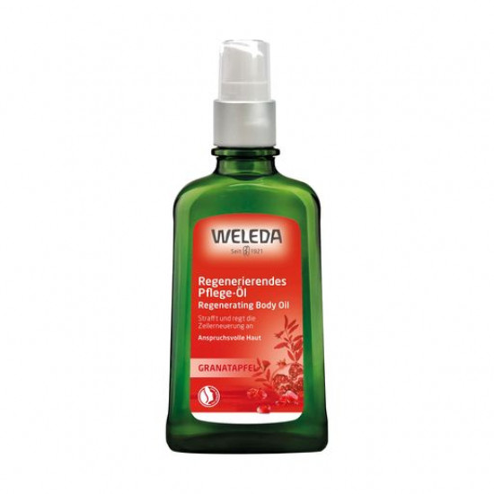 The garnet restoring oil for a body of Weleda Pomegranate Regenerating Oil, 100 ml The garnet restoring oil for a body of Weleda Pomegranate Regenerating Oil, 100 ml