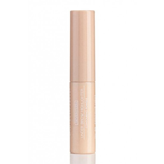 Хайлайтер-пудра для брів Seventeen Under Brow Highlighter Contouring Powder 00 Contour Light, 10 г Хайлайтер-пудра для брів Seventeen Under Brow Highlighter Contouring Powder 00 Contour Light, 10 г