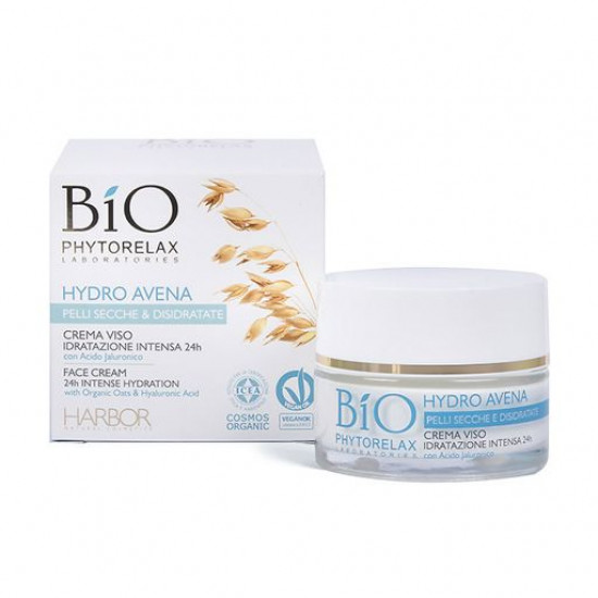 Intensively moisturizing cream for the person Phytorelax Laboratories Bio Hydro Avena Face Cream, 50 ml Intensively moisturizing cream for the person Phytorelax Laboratories Bio Hydro Avena Face Cream, 50 ml