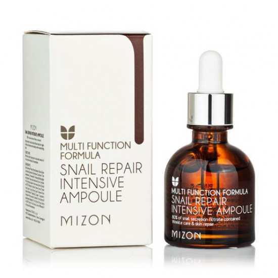 Intensively restoring serum for the person Mizon Snail Repair Intensive Ampoule Snail, 30 ml Intensively restoring serum for the person Mizon Snail Repair Intensive Ampoule Snail, 30 ml
