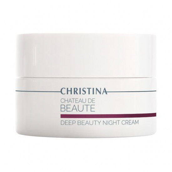 Интенсивный обновляющий ночной крем для лица Christina Chateau de Beaute Deep Beaute Night Cream, 50 мл
Интенсивный обновляющий ночной крем для лица Christina Chateau de Beaute Deep Beaute Night Cream, 50 мл