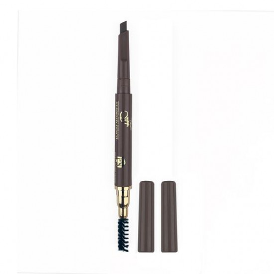 Pencil for eyebrows with a brush of FFleur Powder ES-412 of Brown, 0.5 g Pencil for eyebrows with a brush of FFleur Powder ES-412 of Brown, 0.5 g