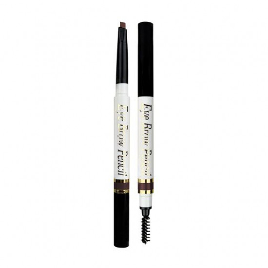 Pencil for eyebrows with a brush of FFleur Powder ES-415 Medium Brown, 0.5 g Pencil for eyebrows with a brush of FFleur Powder ES-415 Medium Brown, 0.5 g