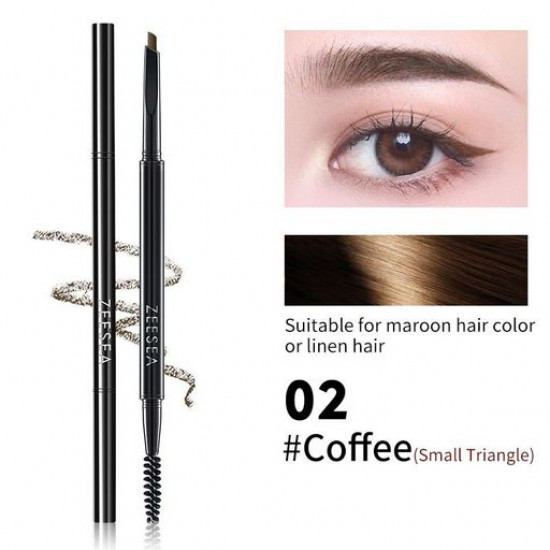 Карандаш для глаз Zeesea Waterproof Long-Lasting Eyebrow Pencil Ultra Triangle Dark Coffee
Карандаш для глаз Zeesea Waterproof Long-Lasting Eyebrow Pencil Ultra Triangle Dark Coffee